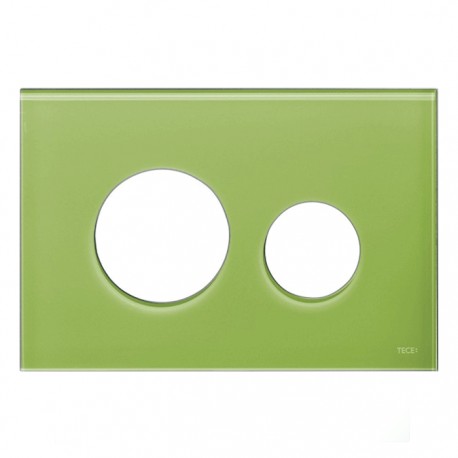 Лицевая панель для кнопки смыва, зеленый TECE Modular арт. 9240685