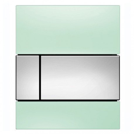 Кнопка смыва для писсуара, зеленый/хром TECE Square Urinal арт. 9242805