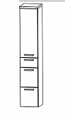 Пенал высокий 30 см левый глянец Puris арт. HNA 093A L(161)