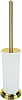 Туалетный ершик с колбой напольный Colombo Design Hermitage, золото арт. В3306.HPS