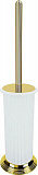 Туалетный ершик с колбой напольный Colombo Design Hermitage, золото арт. В3306.HPS