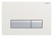 Кнопка смыва с системой удаления запахов, белый/хром Geberit Sigma 40 арт. 115.600.KQ.1