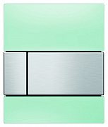Кнопка смыва для писсуара, зеленый/нерж. сталь TECE Square Urinal арт. 9242804
