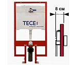 Система инсталляции для унитазов TECE TECEprofil арт. 9300040