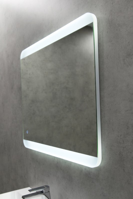 Зеркало с подсветкой и сенсорный выключателем BelBagno арт. SPC-CEZ-700-600-LED-TCH