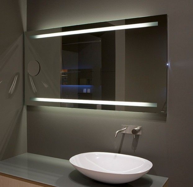 Зеркало со светодиодной подсветкой 90х50 см Antonio Lupi арт. SPIO150W