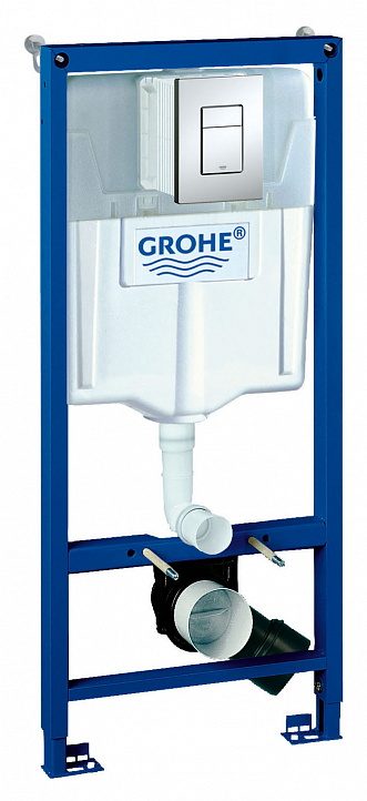 Система инсталляции для унитазов Grohe Rapid SL (3 в 1) с кнопкой смыва 38772001