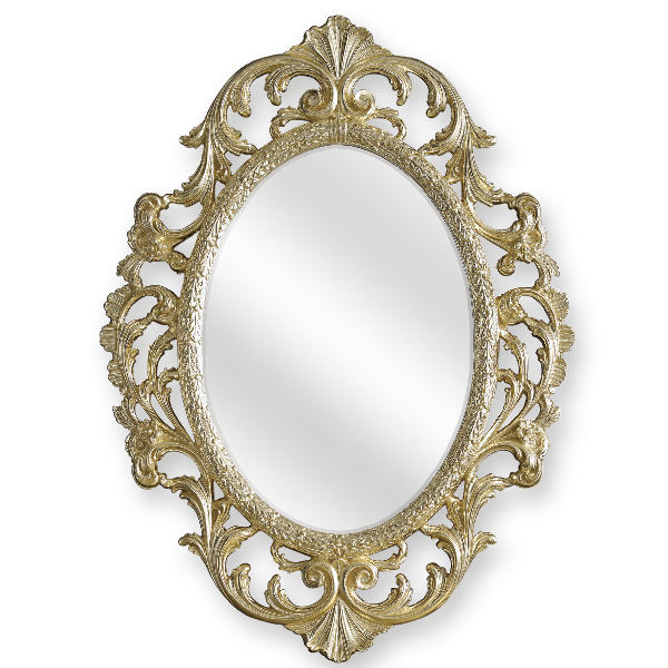 Зеркало овальное ажурное 507 Migliore арт. ML.COM-70.507.DO