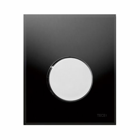 Кнопка смыва для писсуара, черное стекло/хром глянцевый TECE Loop Urinal арт. 9242656