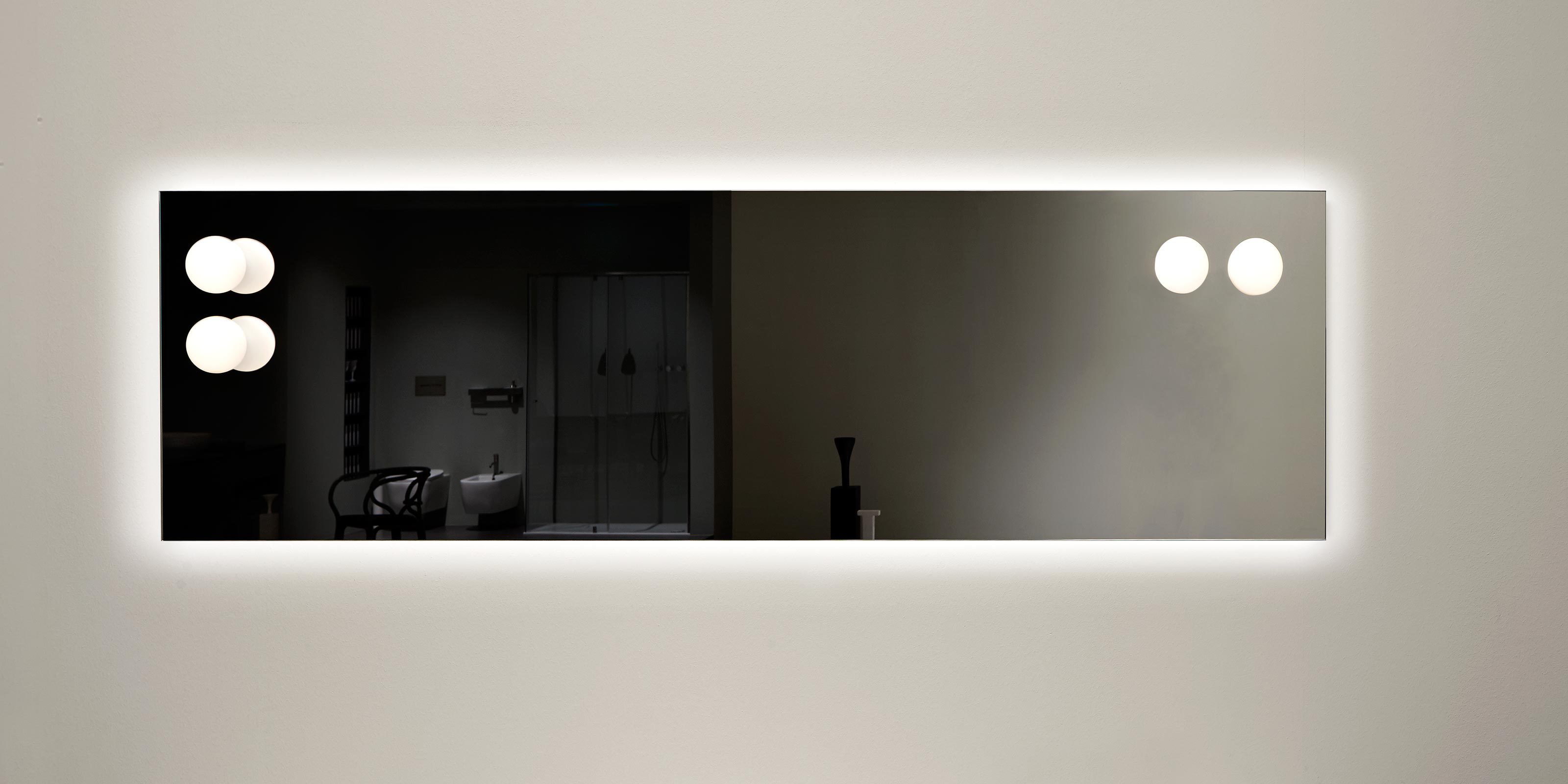 Зеркало со светодиодной подсветкой 126х100 см Antonio Lupi арт. VARIO100W