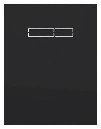 Декоративная панель, сенсорные клавиши,черный TECE Lux арт. 9650003