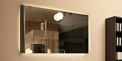 Зеркало со светодиодной подсветкой 108х50 см Antonio Lupi арт. VARIO50W