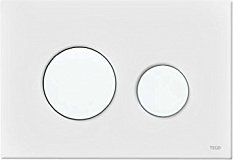 Кнопка смыва, кнопка белая/стекло на выбор TECE Modular арт. 9240663