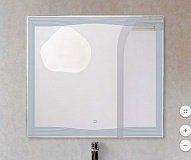 Зеркало с подсветкой и сенсорным выключателем 90 см BelBagno арт. SPC-LNS-900-800-LED-TCH