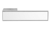 Дверная ручка Tupai BIG LINE Vario арт. 3084 RE матовый хром/белый глянец