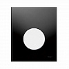 Кнопка смыва для писсуара, черное стекло/белый TECE Loop Urinal арт. 9242654