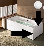 Боковая панель для ванны 190 см Cezares 42 for two арт. 42-for_two-90-SP