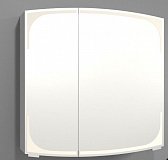 Зеркальный шкаф с подсветкой 70 см правый глянцевый корпус Classic Line Puris арт. S2A 437 R 39