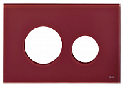 Лицевая панель для кнопки смыва, рубиновый (Alape) TECE Modular арт. 9240679