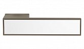 Дверная ручка Tupai BIG LINE Vario арт. 3084 RE титан/белый глянец