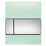 Кнопка смыва для писсуара, зеленый/хром TECE Square Urinal арт. 9242805