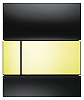Кнопка смыва для писсуара, черный/золото TECE Square Urinal арт. 9242808