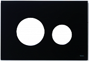 Лицевая панель для кнопки смыва, черный (Alape, EMCO) TECE Modular арт. 9240674