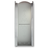 Душевая дверь SX, стекло прозрачное 80 см Migliore Diadema арт. 22694