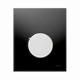 Кнопка смыва для писсуара, черное стекло/хром глянцевый TECE Loop Urinal арт. 9242656