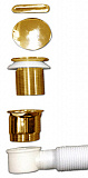 Слив-перелив для ванны золото BelBagno арт. BB39-OVF-ORO