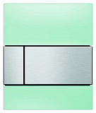 Кнопка смыва для писсуара, зеленый/нерж. сталь TECE Square Urinal арт. 9242804