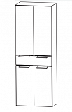 Шкаф глянцевый корпус шириной 60 см Slim Line Puris арт. HNA 0560 29