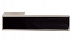 Дверная ручка Tupai BIG LINE Vario арт. 3084 RE никель/черный глянец